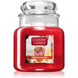 Country Candle Winter Sangria bougie parfumée 453,6 g