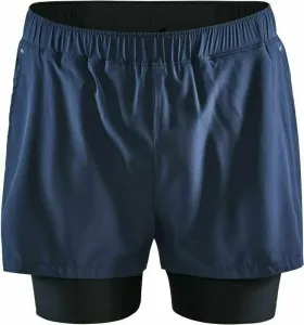Craft ADV Essence 2v1 Shorts Navy Blue S Shorts de course