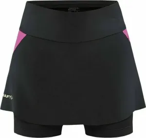 Craft PRO Hypervent 2in4 Black/Roxo XS Shorts de course