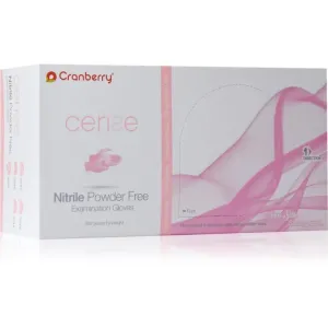 Cranberry Cerise Pink gants en nitrile non poudrés taille M 2x100 pcs