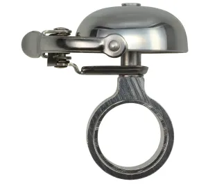 Crane Bell Mini Suzu Bell Polished Silver 45.0 Cloche cycliste #695876