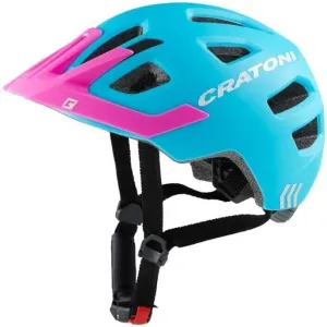 Cratoni Maxster Pro Blue/Pink Matt 46-51-XS-S Casque de vélo enfant