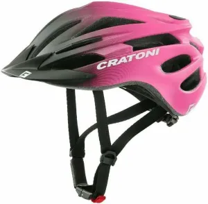 Cratoni Pacer Jr. Black/Pink Matt 49-55-XS-S Casque de vélo enfant