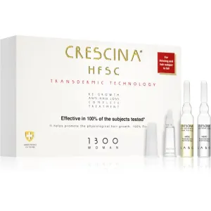 Crescina Transdermic 1300 Re-Growth and Anti-Hair Loss traitement pour la croissance et contre la chute des cheveux pour femme 20x3,5 ml