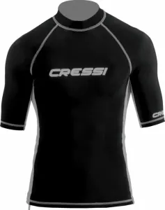 Cressi Rash Guard Man Short Sleeve Chemise Black XL