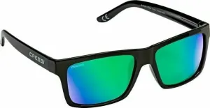 Cressi Bahia Floating Black/Green/Mirrored Lunettes de soleil Yachting