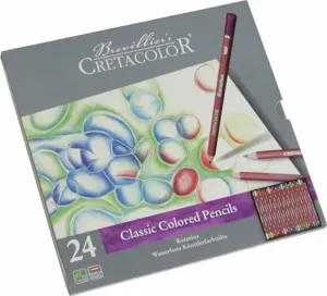 Creta Color Ensemble de crayons de couleur 24 pièces #665237