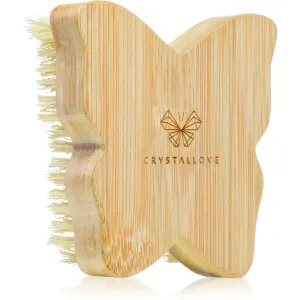 Crystallove Bamboo Butterfly Agave Body Brush brosse de massage corps 1 pcs
