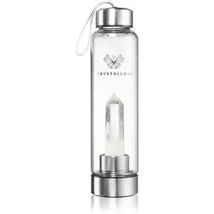 Crystallove Clear Quartz Bottle bouteille d'eau 550 ml