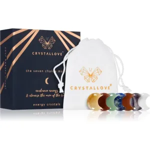 Crystallove Energy Crystals The Seven Chakra Moons accessoire de massage 7 pcs
