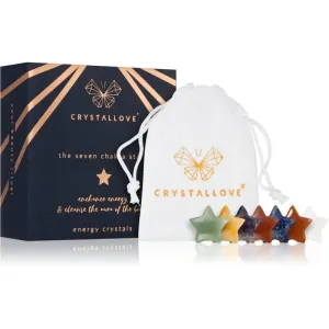 Crystallove Energy Crystals The Seven Chakra Stars accessoire de massage 7 pcs