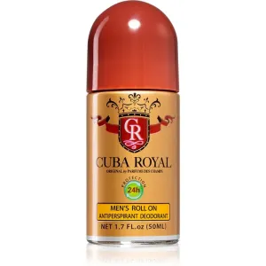 Cuba Royal déodorant roll-on pour homme 50 ml
