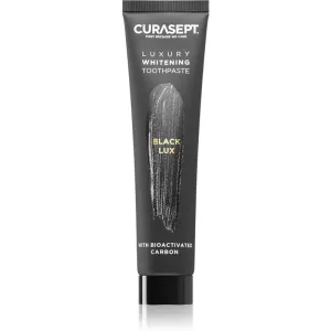 Curasept Black Lux dentifrice blanchissant au charbon noir effet blancheur 75 ml