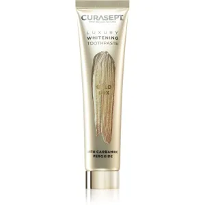 Curasept Gold Lux Toothpaste dentifrice blanchissant au charbon actif 75 ml