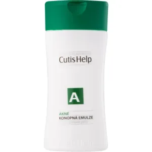 CutisHelp Health Care A - Acne émulsion purifiante au chanvre pour peaux à problèmes, acné 100 ml