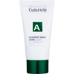 CutisHelp Health Care A - Acne crème de jour au chanvre pour peaux à problèmes, acné 30 ml