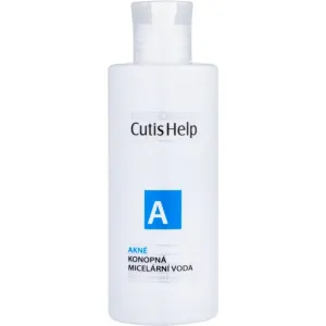 CutisHelp Health Care A - Acne eau micellaire au chanvre 3 en 1 pour peaux à problèmes, acné 200 ml