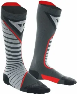 Dainese Chaussettes Thermo Long Socks Black/Red 39-41