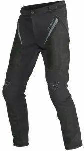 Dainese Drake Super Air Tex Black/Black 44 Regular Pantalons en textile
