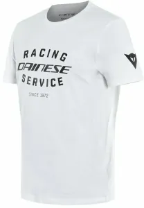 Dainese Racing Service T-Shirt White/Black 2XL Tee Shirt
