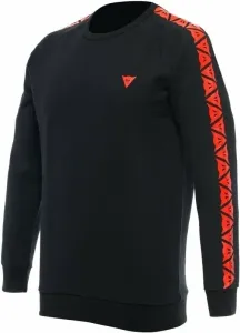 Dainese Sweater Stripes Black/Fluo Red 3XL Sweat
