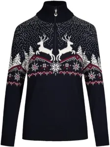 Dale of Norway Dale Christmas Womens Navy/Off White/Redrose L Pull-over