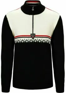 Dale of Norway Lahti Mens Knit Sweater Navy/Off White/Raspberry L Pull-over