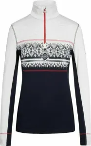 Dale of Norway Moritz Basic Womens Sweater Superfine Merino Navy/White/Raspberry L Pull-over