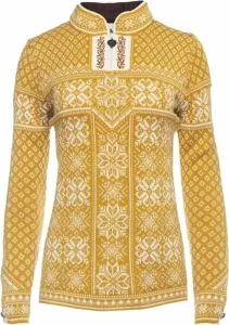 Dale of Norway Peace Womens Knit Sweater Mustard XL Pull-over