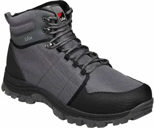 DAM Bottes de pêche Iconic Wading Boot Cleated Grey 44-45
