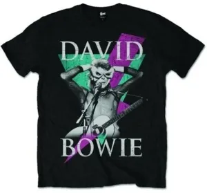 David Bowie T-shirt Thunder Black XL