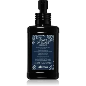 Davines Heart of Glass Sheer Glaze soin éclat pour cheveux blonds 150 ml