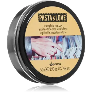 Davines Pasta & Love Strong-Hold Mat Clay argile coiffante effet mat 50 ml