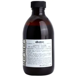 Davines Alchemic Shampoo Chocolate shampoing pour souligner la couleur de cheveux 280 ml