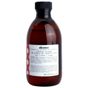 Davines Alchemic Shampoo Red shampoing pour souligner la couleur de cheveux 280 ml