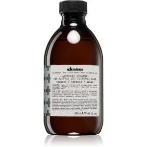 Davines Alchemic Shampoo Tobacco shampoing hydratant pour souligner la couleur de cheveux 280 ml