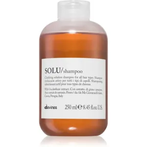 Davines Essential Haircare SOLU Shampoo shampoing nettoyant en profondeur à effet rafraîchissant 250 ml
