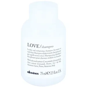 Davines Love Almond shampoing pour cheveux bouclés 75 ml