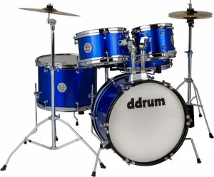 DDRUM D1 Jr 5-Piece Complete Drum Kit Batterie junior Bleu Cobalt Blue