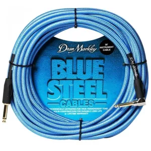 Dean Markley DMBSIN30R Bleu 9 m Droit - Angle