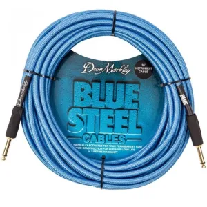 Dean Markley DMBSIN30S Bleu 9 m Droit - Droit