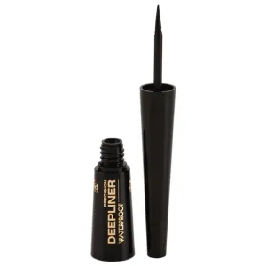 Delia Cosmetics Deepliner eyeliner liquide waterproof teinte Black 3.5 ml