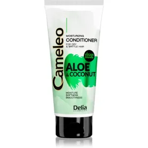 Delia Cosmetics Cameleo Aloe & Coconut après-shampoing hydratant pour cheveux secs et fragiles 200 ml