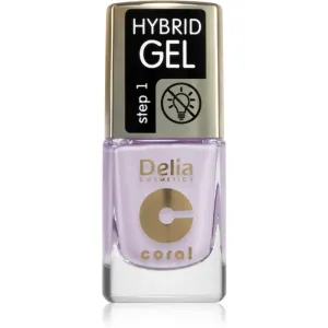 Delia Cosmetics Coral Hybrid Gel vernis à ongles gel sans lampe UV/LED teinte 115 11 ml