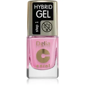 Delia Cosmetics Coral Hybrid Gel vernis à ongles gel sans lampe UV/LED teinte 116 11 ml