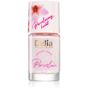 Delia Cosmetics Porcelain vernis à ongles 2 en 1 teinte 05 Pink 11 ml