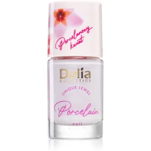 Delia Cosmetics Porcelain vernis à ongles 2 en 1 teinte 06 Lilly 11 ml