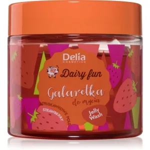Delia Cosmetics Dairy Fun gelée de douche Strawberry 350 g