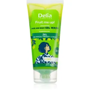 Delia Cosmetics FRUIT ME UP! gel lavant visage et corps Lime 200 ml