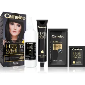 Delia Cosmetics Cameleo Omega coloration cheveux permanente teinte 1.0 Black